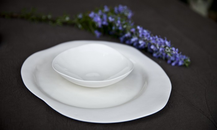 elegant white limoges porcelain dinner set