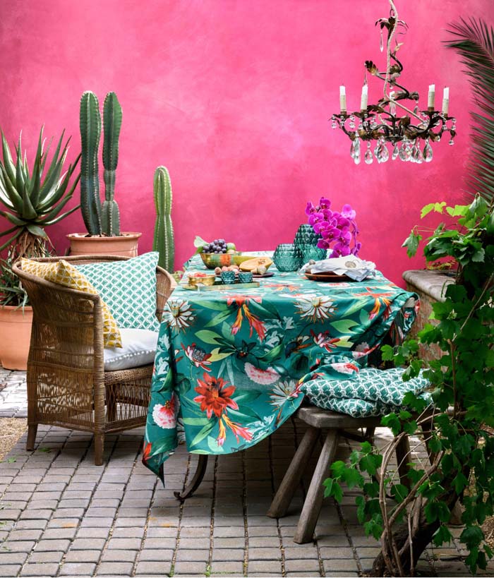 mexican and mediterranean cactus style